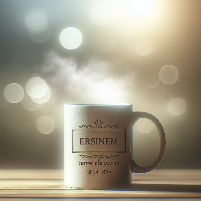 Créez des Moments Uniques avec un Mug Personnalisé et Gravé à Votre Éffigie